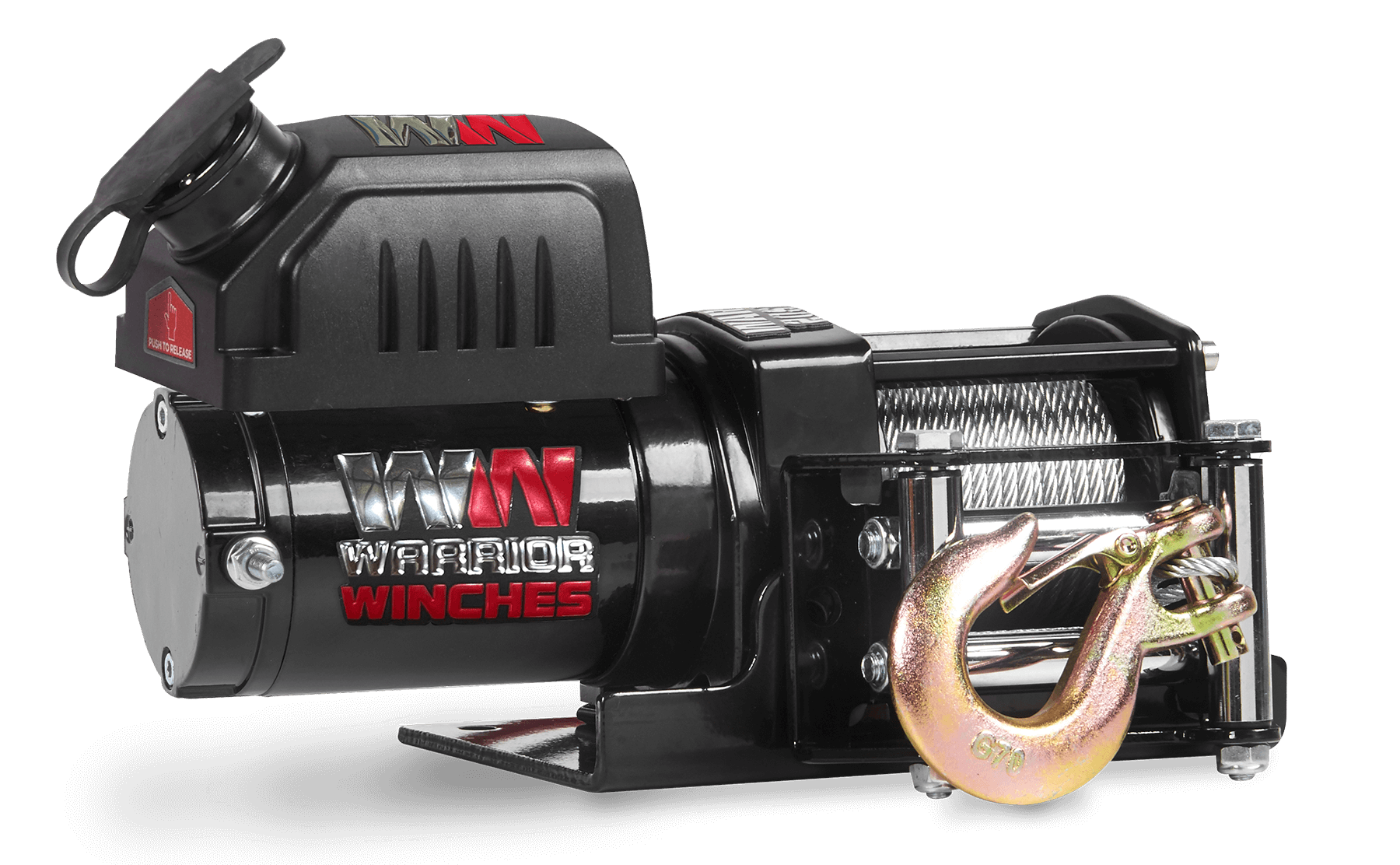 Ninja 2000 Electric Winch - 24v Steel Rope