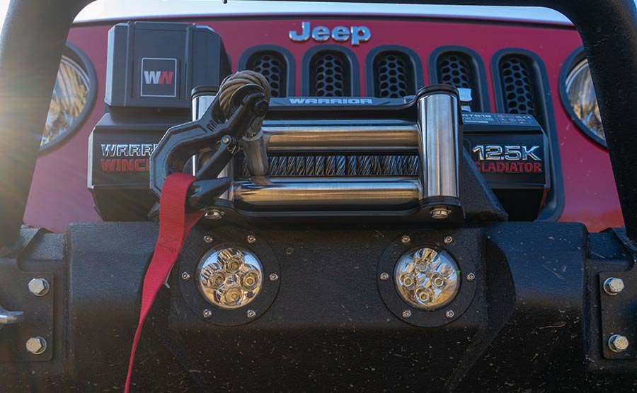 Gladiator R-Type 12500 Electric Winch - 12v Steel Rope