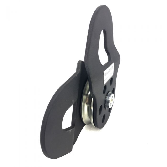 Warrior PBK200 Black Edition 20000lb Swing Away Pulley Block left open view