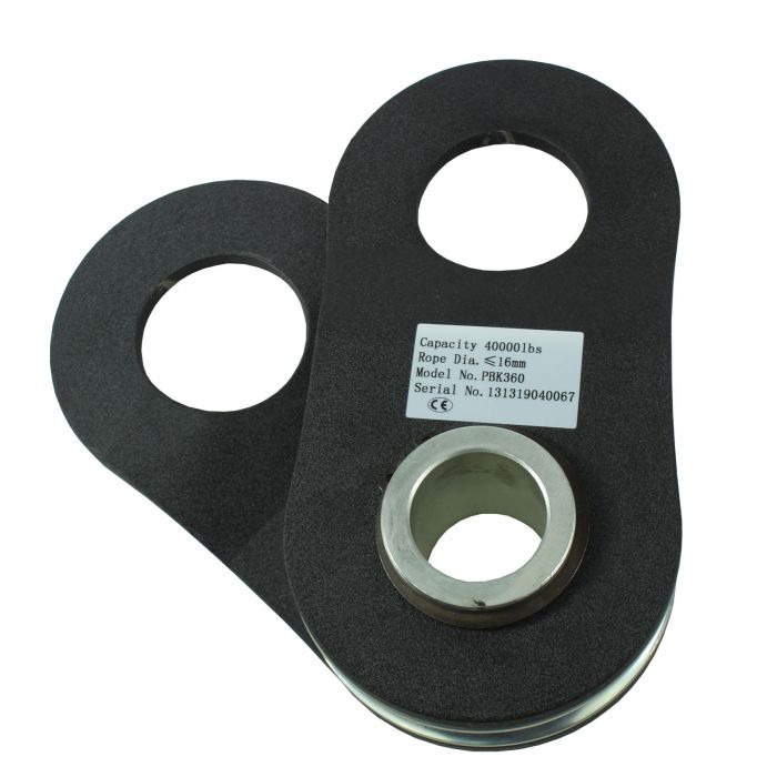 Warrior 40000lb Pulley Block open