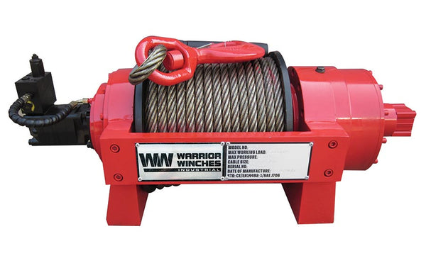 JP 13.5 Tonne Industrial Hydraulic Winch