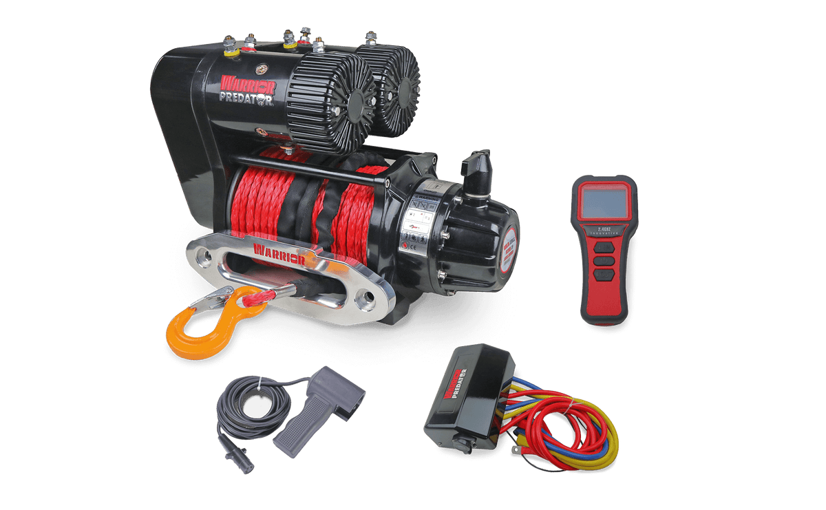 Dual Performance Warrior Predator Twin Motor Winch | Warrior Winches