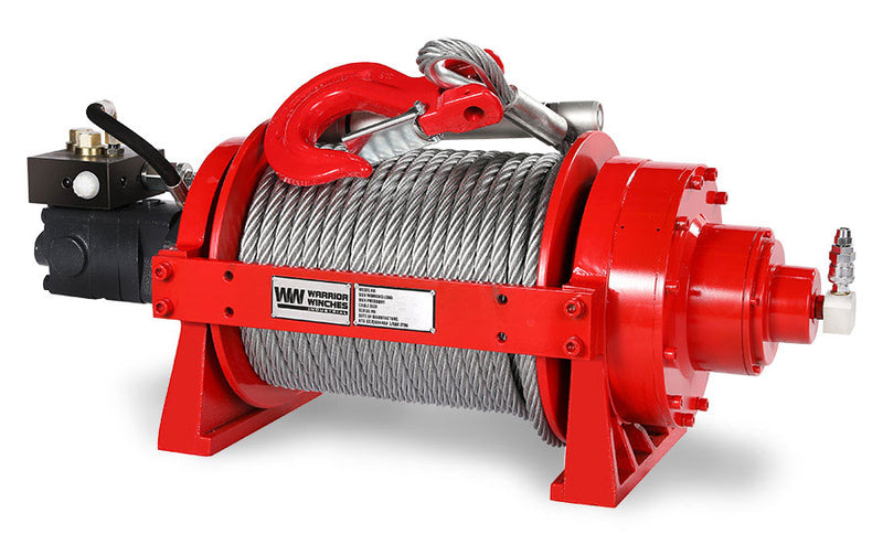 JR 10 Tonne Industrial Hydraulic Winch