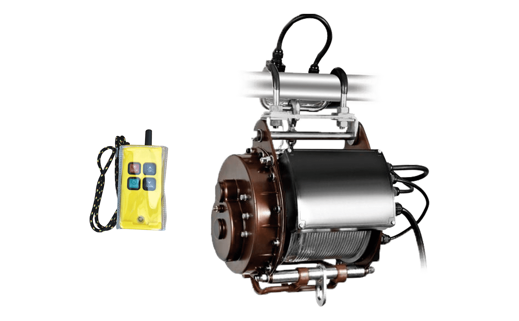 Warrior 500kg Scaffold Hoist - 110v Wireless Remote