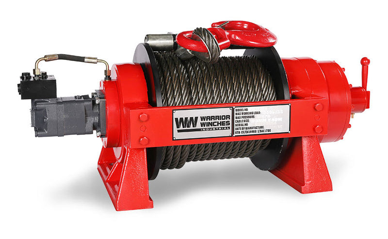 JR 13 Tonne Industrial Hydraulic Winch