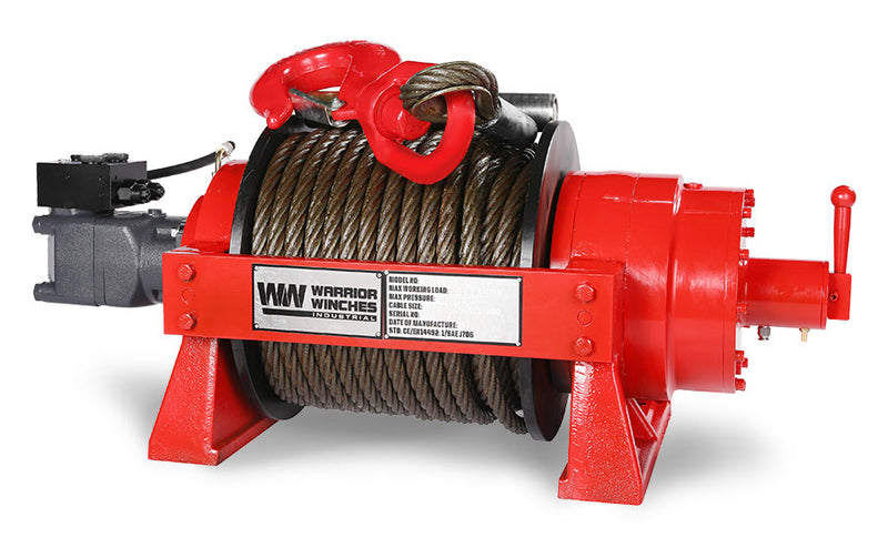 JR 15 Tonne Industrial Hydraulic Winch