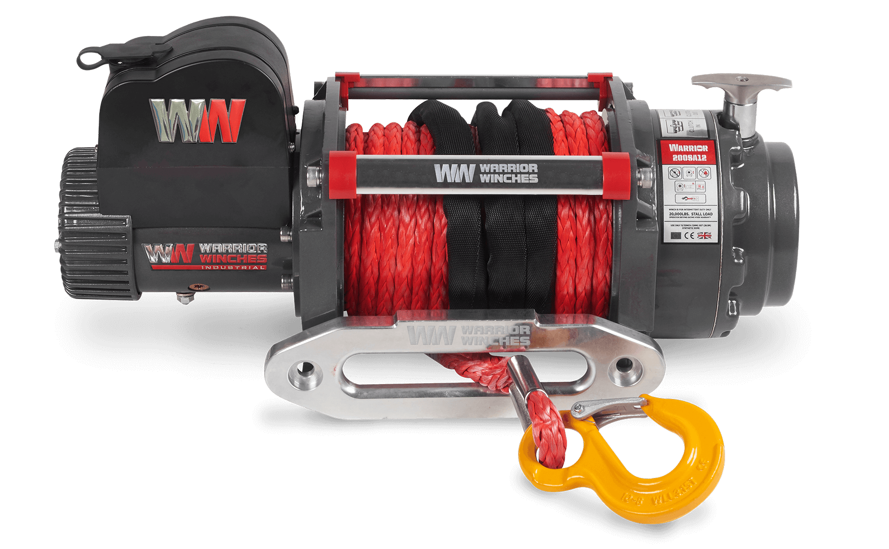 Samurai 20000 Electric Winch - 12v Synthetic Rope