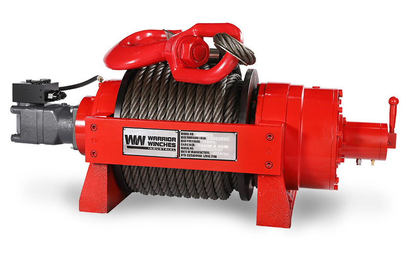 JR 20 Tonne Industrial Hydraulic Winch