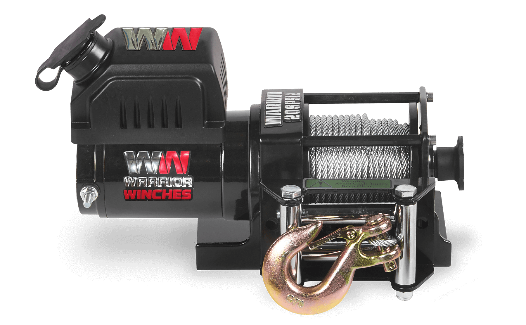 Ninja 2000 Electric Winch - 12v Steel Rope