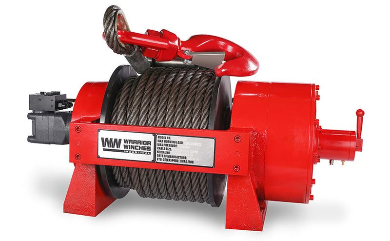 JR 30 Tonne Industrial Hydraulic Winch