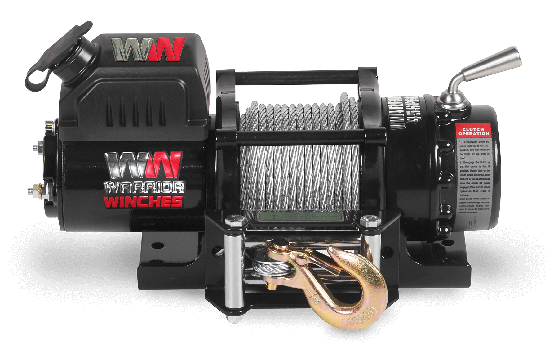 Ninja 4500 Electric Winch - 12v Steel Rope