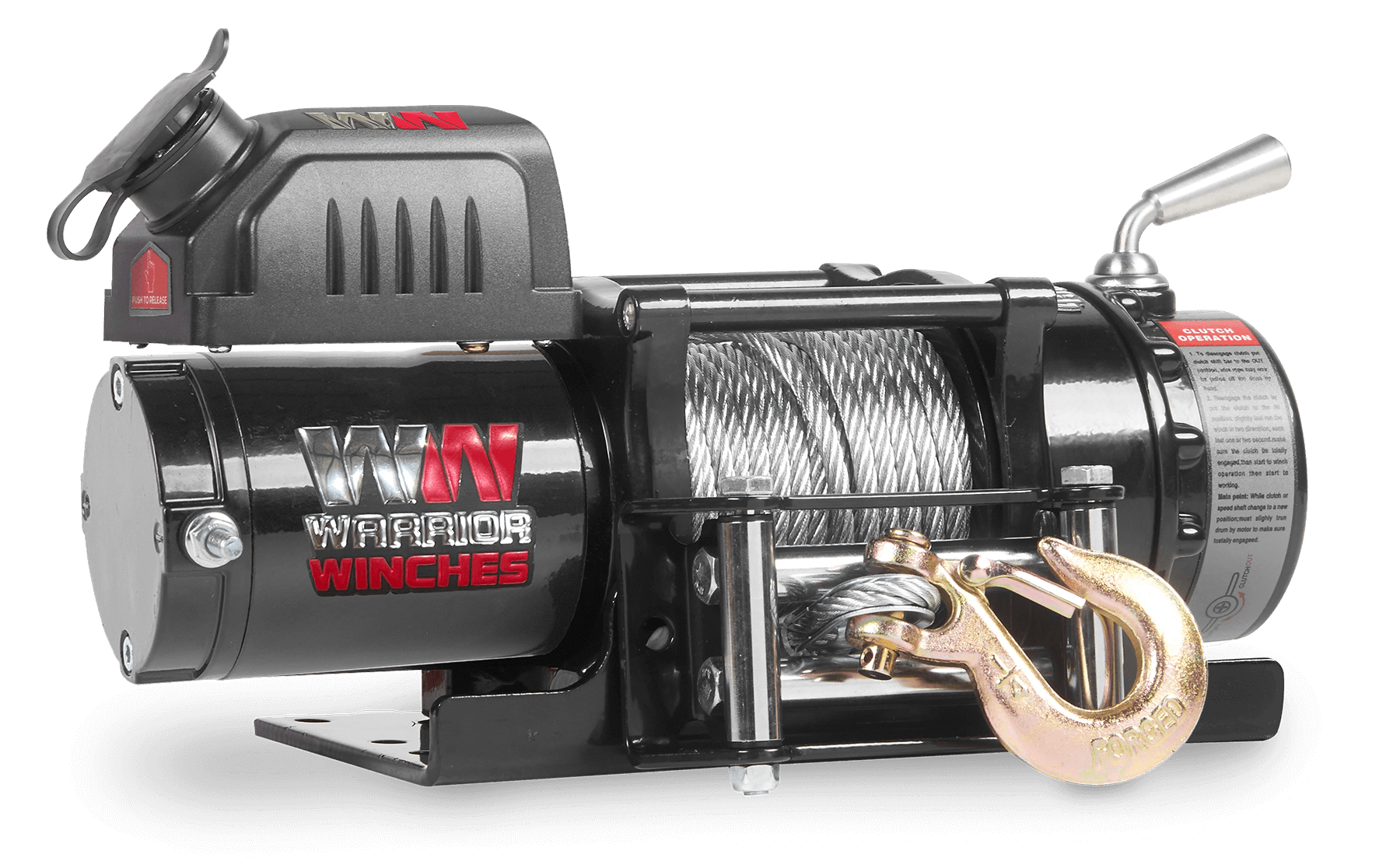 Ninja 4500 Electric Winch - 12v Steel Rope