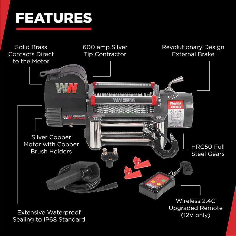 Samurai Next Gen 8000 Electric Winch