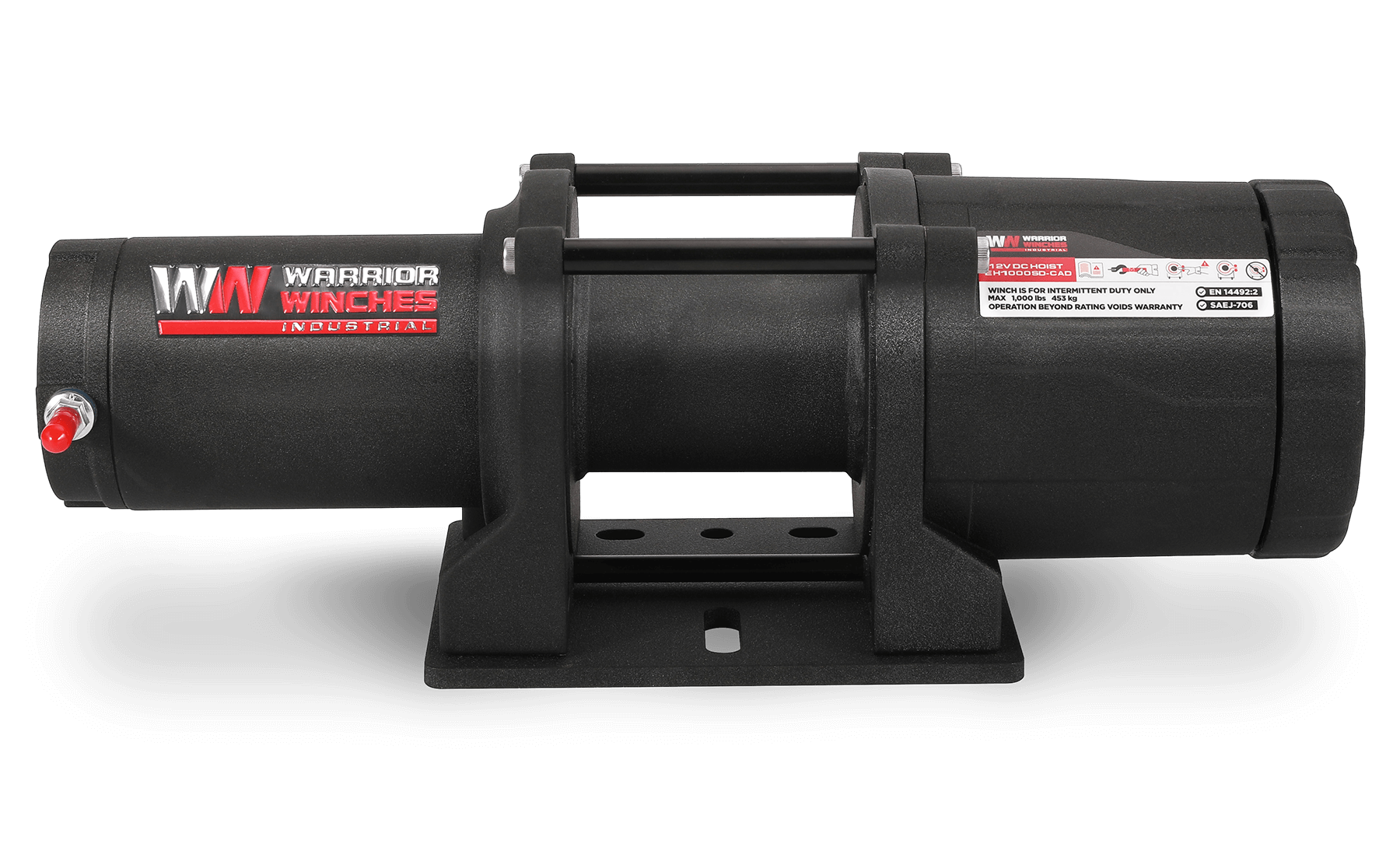 EH1000 Short Drum 12v Industrial Hoist