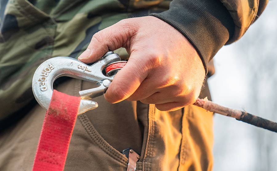 Ninja 2000 Electric Winch - 12v Synthetic Rope