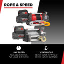 Samurai 17500 Electric Winch