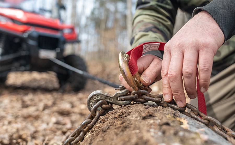 Stealth 3500lb Winch - 12v Steel Rope
