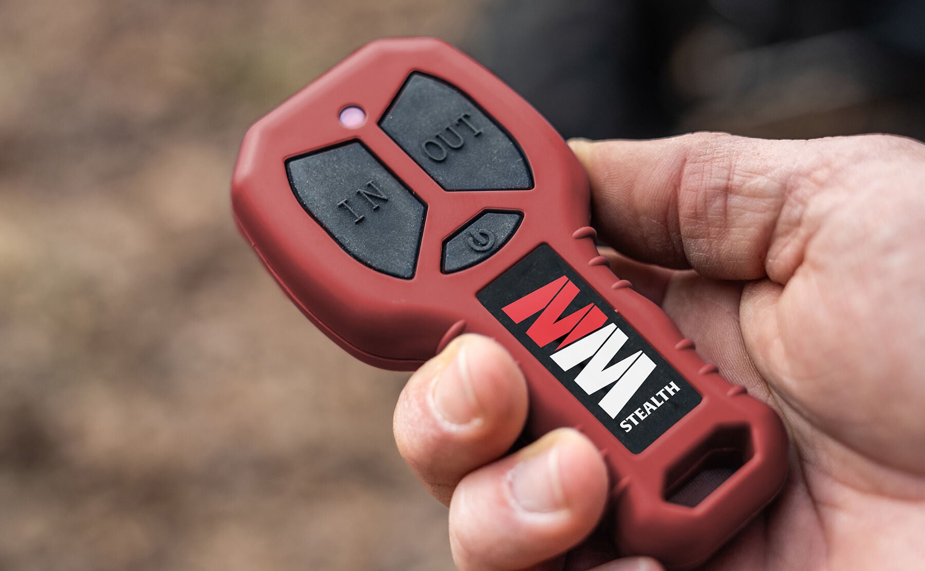 Stealth 3500lb Winch - 12v Synthetic Rope