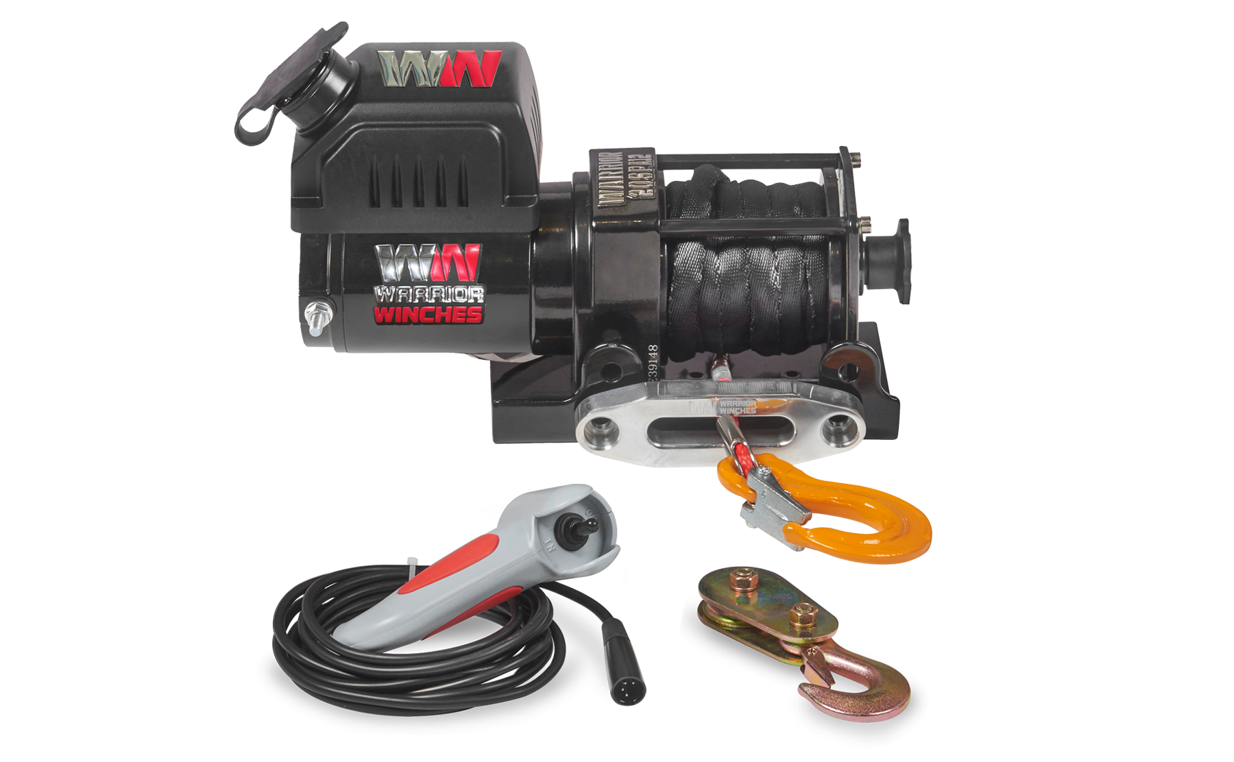 Ninja 2000 Electric Winch - 12v Synthetic Rope