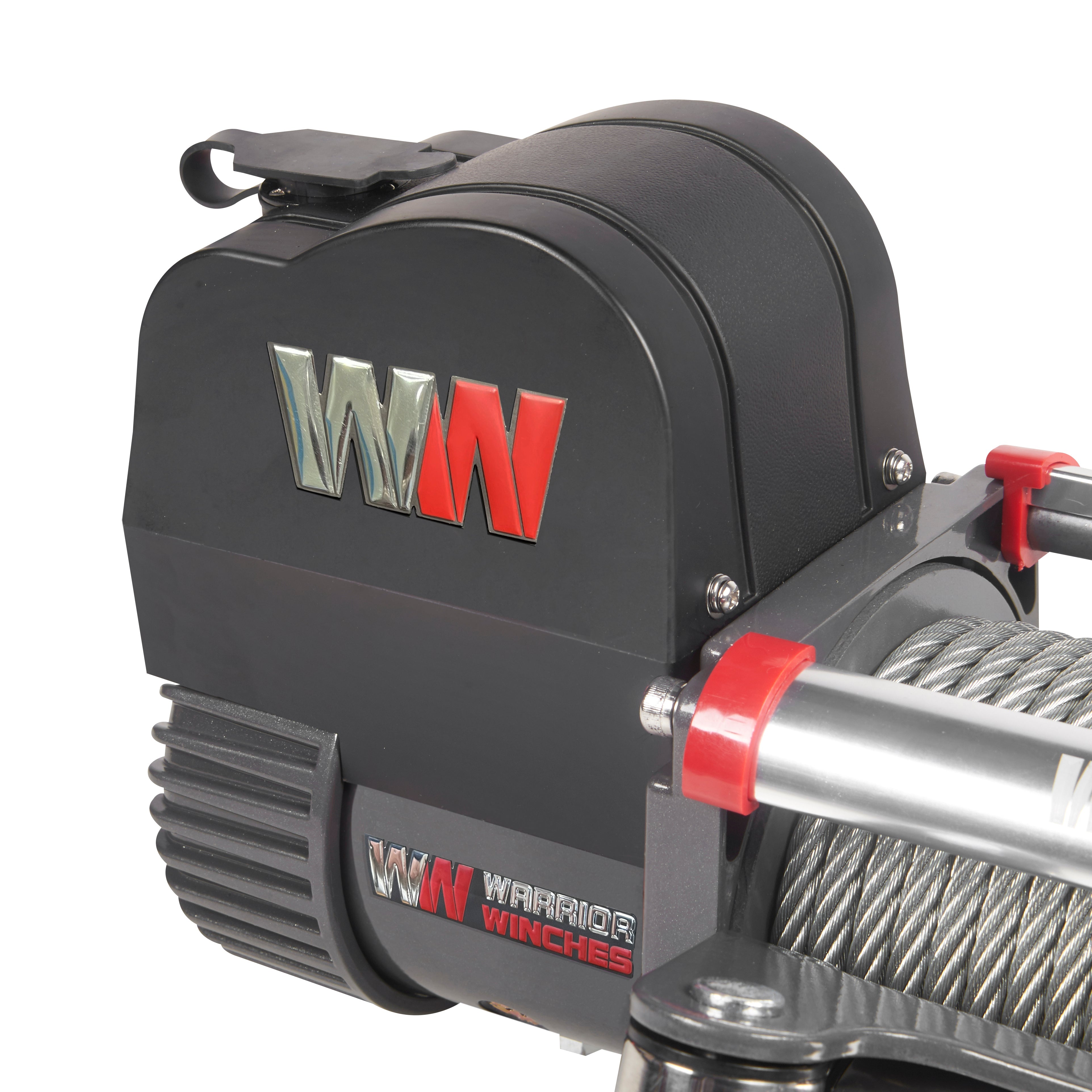 Warrior Samurai 9500lb Winch 12v Steel Rope | Warrior Winches