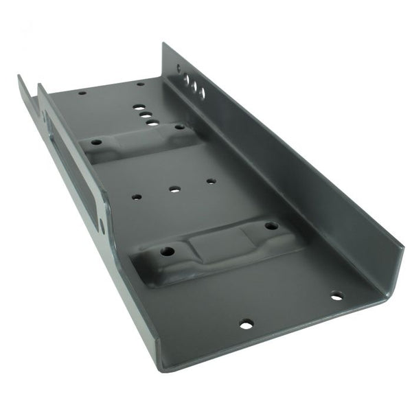Winch Mounting Plate up to 15000 lb Winches Winch Tray for Recovery Truck side profile