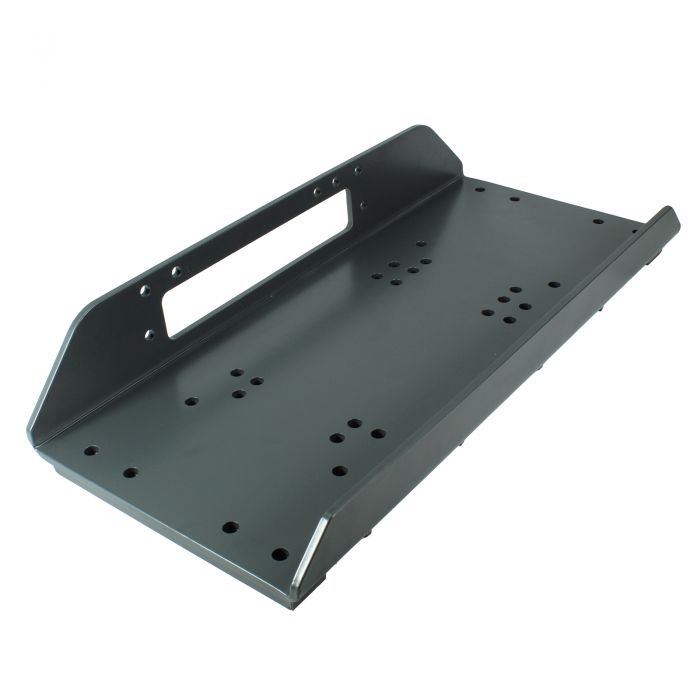 Warrior ISTR18 Mounting Plate for RV Model Winches rear left shot