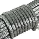 Warrior Black Edition Synthetic Winch Rope 10mm x 30m